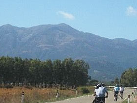 Family cycling holiday in Sardinia