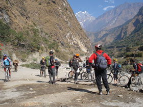 Nepal extreme activity holiday