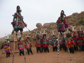 Music festival on the Niger River, Mali. Travel like a local