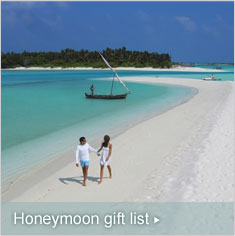 Honeymoon gift list