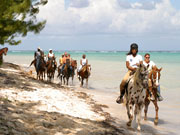 Horse riding, Cayman Islands. Photo by Cayman Islands Tourist Board