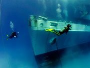 Diving with the Kittiwake, Cayman Islands. Photo by Cayman Islands Tourist Board