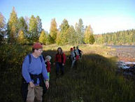 walkers, Swedish Lapland holiday accommodation