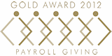 Payroll Giving Gold Award 2012