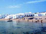 Beach at Pueblo, La Graciosa in Lanzarote. Photo by Lanzarote Tourist Board