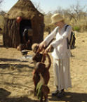 Local children, Namibia safari