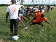 Sports coaching volunteering, main image