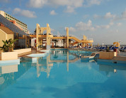 Outdoor swimming pool, Malta hotel