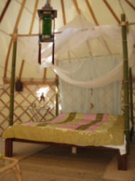Yurt holiday, accomodation