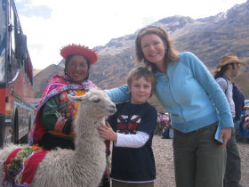 Family adventure holiday in Peru