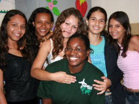 Teach children in Brazil