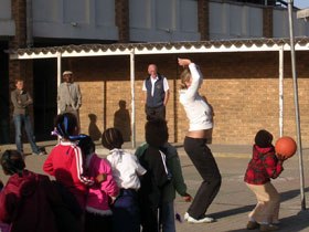Sports coaching volunteering in South Africa