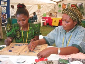 Business mentoring in Tanzania, womens empowerment project