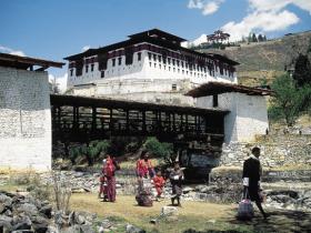 Paro festival holiday in Bhutan