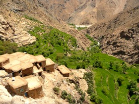 Guided trek in the Atlas mountains, Morocco