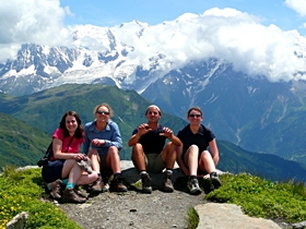 Guided walking holidays in the French Alps