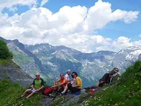 Guided walking holidays in the French Alps