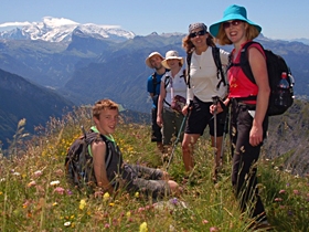 Guided walking holidays in the French Alps
