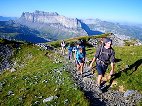 French Alps trekking holiday