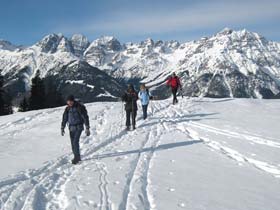 Winter walking holiday in Austria