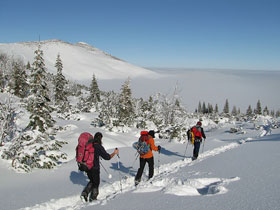 Bosnia snowshoeing holiday