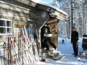 Ski touring holiday in Finland, Russian border
