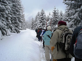 Snowshoeing holiday in Poland