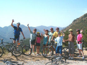 Family activity holiday in France