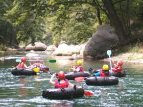 Family activity holiday in France