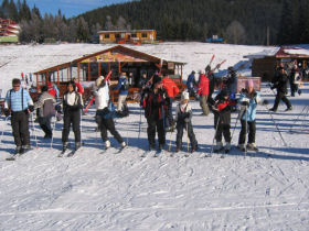 Family winter holiday in Bulgaria
