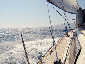 Sailing holiday in the Aegean Sea
