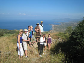 Walking and yoga holiday in Greece