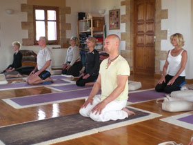 Yoga holiday in Greece