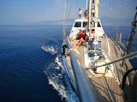 Whale & dolphin research in Ligurian Sea, Italy