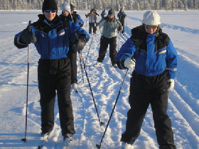 Family winter holiday to Lapland, Finland