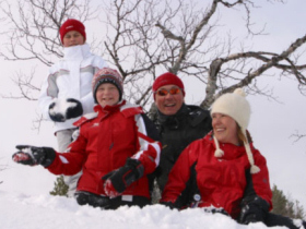Finland family winter adventure holiday