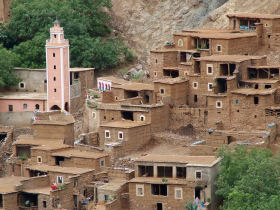 Family walking holiday in the Atlas Mountains