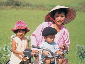Family holiday in Vietnam