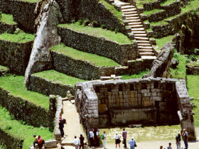 Family teenager holiday in Peru