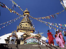 Everest family holiday in Nepal