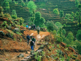 Everest family holiday in Nepal