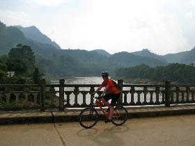 Laos cycling holiday, mountain tour