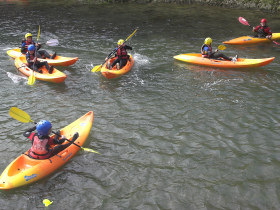 Kayaking