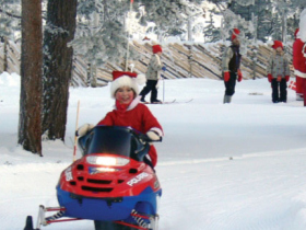 Father Christmas family holiday, Norway