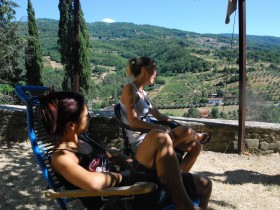 Horsemanship and trail riding holiday in Tuscany