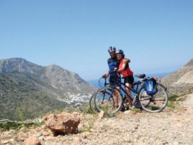 Greek Islands cycling and sailing holiday