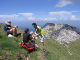 Transylvanian Alps charity trek, Romania