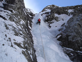 Winter activity holiday in the French Alps