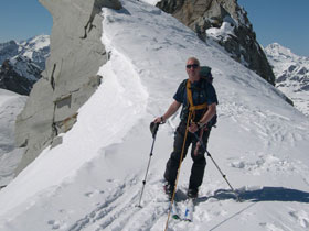 Ski touring holiday in the French Alps