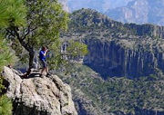 Scenery, walking on Mexico adventure holiday